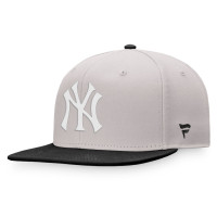Adult Men's New York Yankees Sky Team Patch Snapback Hat - Gray/Black