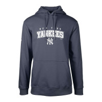 Adult Men's New York Yankees Levelwear Podium Team Arch Pullover baseball Hoodie - Navy Adult Men's New York Yankees Levelwear Podium Team Arch Pullover baseball Hoodie - Navy