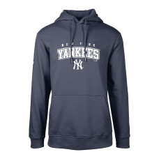 Adult Men's New York Yankees Levelwear Podium Team Arch Pullover baseball Hoodie - Navy Adult Men's New York Yankees Levelwear Podium Team Arch Pullover baseball Hoodie - Navy
