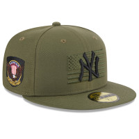 Adult Men's New York Yankees New Era 2023 Armed Forces Day On-Field 59FIFTY Fitted Hat - Green