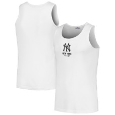 Adult Men's New York Yankees PLEASURES Two-Pack Tank Top - White Adult Men's New York Yankees PLEASURES Two-Pack Tank Top - White