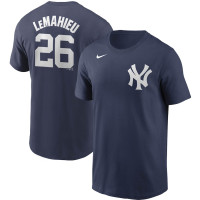 Adult Men's DJ LeMahieu New York Yankees Name & Number baseball T-shirt - Navy