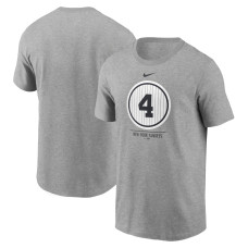 Adult Men's Lou Gehrig New York Yankees Cooperstown Collection Lou Gehrig Day Retired Number baseball T-shirt - Heathered Gray Adult Men's Lou Gehrig New York Yankees Cooperstown Collection Lou Gehrig Day Retired Number baseball T-shirt - Heathered Gray