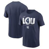 Adult Men's Lou Gehrig New York Yankees Nike Cooperstown Collection Lou Gehrig Day Retired Number baseball T-shirt - Navy Adult Men's Lou Gehrig New York Yankees Nike Cooperstown Collection Lou Gehrig Day Retired Number baseball T-shirt - Navy