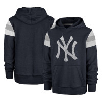 Adult Men's New York Yankees '47 Premier Nico Pullover baseball Hoodie - Navy Adult Men's New York Yankees '47 Premier Nico Pullover baseball Hoodie - Navy