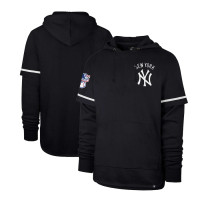 Adult Men's New York Yankees '47 Shortstop Pullover baseball Hoodie - Navy Adult Men's New York Yankees '47 Shortstop Pullover baseball Hoodie - Navy