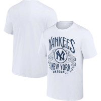 Adult Men's New York Yankees Darius Rucker Collection By usDistressed Rock baseball T-shirt - White Adult Men's New York Yankees Darius Rucker Collection By usDistressed Rock baseball T-shirt - White