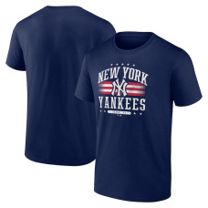 Adult Men's New York Yankees Americana Team baseball T-shirt - Navy Adult Men's New York Yankees Americana Team baseball T-shirt - Navy