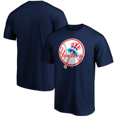 Adult Men's New York Yankees Cooperstown Collection Forbes Team baseball T-shirt - Navy Adult Men's New York Yankees Cooperstown Collection Forbes Team baseball T-shirt - Navy