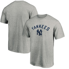 Adult Men's New York Yankees Cooperstown Collection Team Wahconah baseball T-shirt - Heathered Gray
