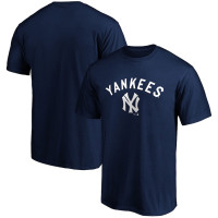Adult Men's New York Yankees Cooperstown Collection Team Wahconah baseball T-shirt - Navy