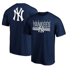 Adult Men's New York Yankees End Game Team Logo baseball T-shirt - Navy