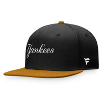 Adult Men's New York Yankees Fitted Hat - Black/Khaki