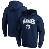 Adult Men's New York Yankees Master the Game Pullover baseball Hoodie - Navy