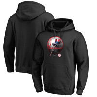 Adult Men's New York Yankees Midnight Mascot Pullover baseball Hoodie - Black
