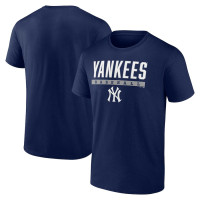 Adult Men's New York Yankees Power Hit baseball T-shirt - Navy