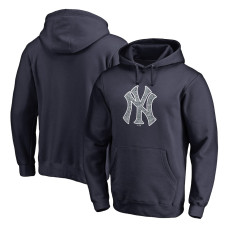 Adult Men's New York Yankees Static Logo Pullover baseball Hoodie - Navy Adult Men's New York Yankees Static Logo Pullover baseball Hoodie - Navy