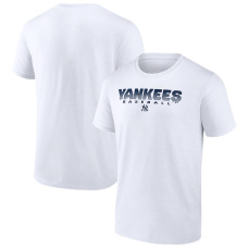 Adult Men's New York Yankees Utility Player baseball T-shirt - White