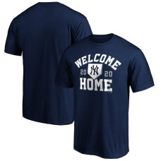 Adult Men's New York Yankees Welcome Home baseball T-shirt - Navy