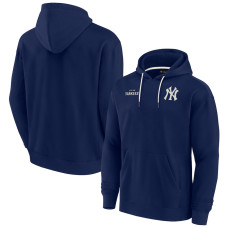 Adult Men's New York Yankees Signature Super Soft Fleece Pullover baseball Hoodie - Navy Adult Men's New York Yankees Signature Super Soft Fleece Pullover baseball Hoodie - Navy