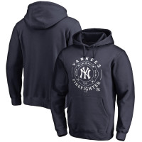 Adult Men's New York Yankees Firefighter Pullover baseball Hoodie - Navy