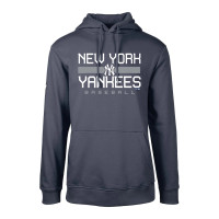 Adult Men's New York Yankees Levelwear Podium Dugout Fleece baseball Hoodie - Navy Adult Men's New York Yankees Levelwear Podium Dugout Fleece baseball Hoodie - Navy