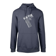 Adult Men's New York Yankees Levelwear Podium Segment Pullover baseball Hoodie - Navy
