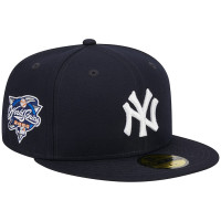 Adult Men's New York Yankees New Era 2000 World Series Team Color 59FIFTY Fitted Hat - Navy