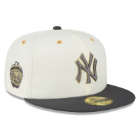 Adult Men's New York Yankees New Era 1977 All-Star Game Chrome 59FIFTY Fitted Hat - White/Charcoal