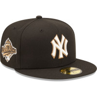 Adult Men's New York Yankees New Era 1996 World Series Wheat Undervisor 59FIFTY Fitted Hat - Black Adult Men's New York Yankees New Era 1996 World Series Wheat Undervisor 59FIFTY Fitted Hat - Black