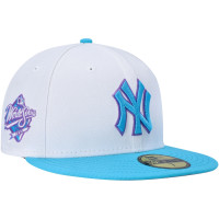 Adult Men's New York Yankees New Era 1999 World Series Vice 59FIFTY Fitted Hat - White