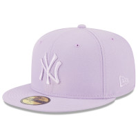 Adult Men's New York Yankees New Era 2023 Spring Color Basic 59FIFTY Fitted Hat - Lavender