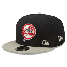 Adult Men's New York Yankees New Era Flawless 9FIFTY Snapback Hat - Navy/Gray