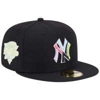 Adult Men's New York Yankees New Era Multi-Color Pack 59FIFTY Fitted Hat - Black