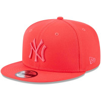 Adult Men's New York Yankees New Era Spring Color Basic 9FIFTY Snapback Hat - Red