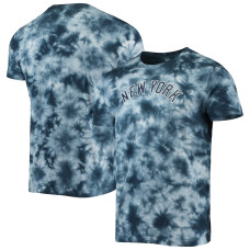 Adult Men's New York Yankees New Era Team Tie-Dye baseball T-shirt - Navy