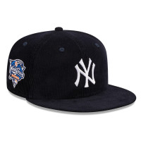 Adult Men's New York Yankees New Era Throwback Corduroy 59FIFTY Fitted Hat - Navy