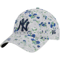 Women's New York Yankees New Era Bouquet 9TWENTY Adjustable Hat - Gray