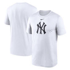 Adult Men's New York Yankees New Legend Logo baseball T-shirt - White