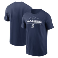 Adult Men's New York Yankees Team Engineered Performance baseball T-shirt - Navy
