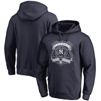 Adult Men's New York Yankees Police Badge Pullover baseball Hoodie - Navy Adult Men's New York Yankees Police Badge Pullover baseball Hoodie - Navy