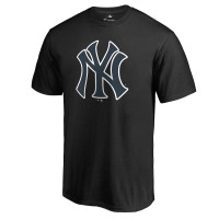 Adult Men's New York Yankees Taylor baseball T-shirt - Black