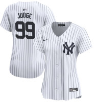 Women's Aaron Judge #99 New York Yankees Home Jersey - White Limited