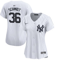 Women's Clarke Schmidt #36 New York Yankees Home Jersey - White Limited Women's Clarke Schmidt #36 New York Yankees Home Jersey - White Limited