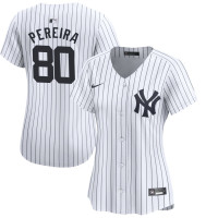Women's Everson Pereira #80 New York Yankees Home Jersey - White Limited Women's Everson Pereira #80 New York Yankees Home Jersey - White Limited