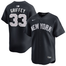 Men's Ken Griffey Sr. #33 New York Yankees Alternate Retired Player Jersey - Navy Limited