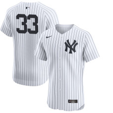 Men's Ken Griffey Sr. #33 New York Yankees Home Retired Player Jersey - White Elite