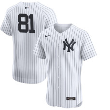 Men's Luis Gil #81 New York Yankees Home Jersey - White Elite