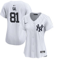 Women's Luis Gil #81 New York Yankees Home Jersey - White Limited