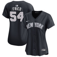 Women's Max Fried #54 New York Yankees Alternate Jersey - Navy Limited